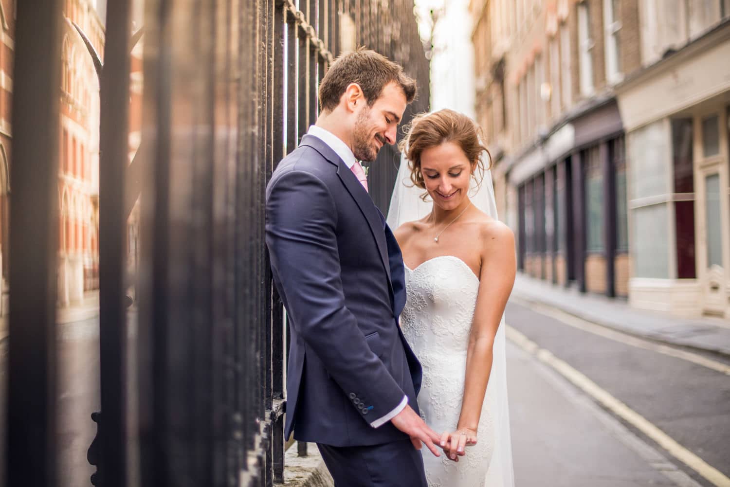 city of London wedding portraits