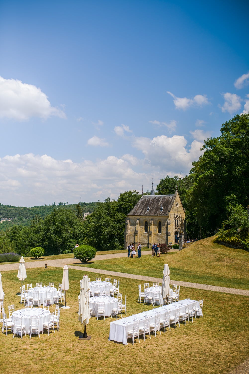 chapel at Chateau de Lacoste wedding venue