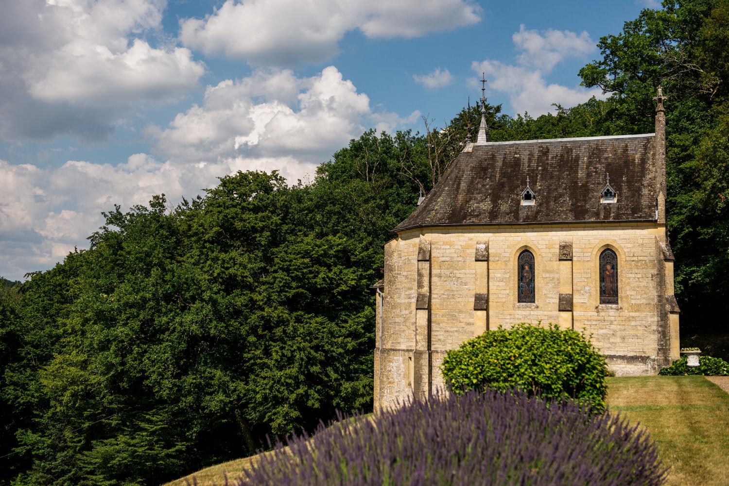 chapel at Chateau de Lacoste