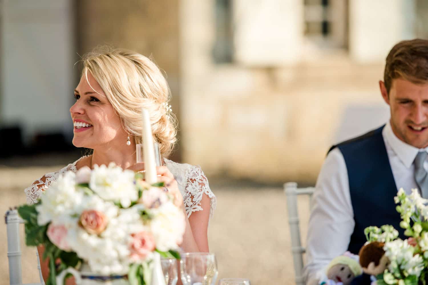 wedding speeches at Chateau de Lacoste