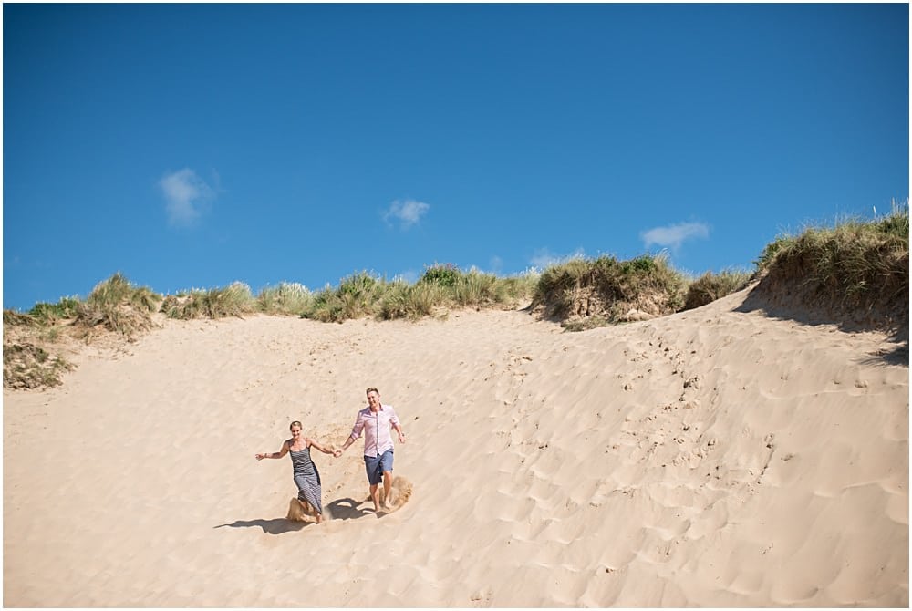 Cornwall engagement shoot
