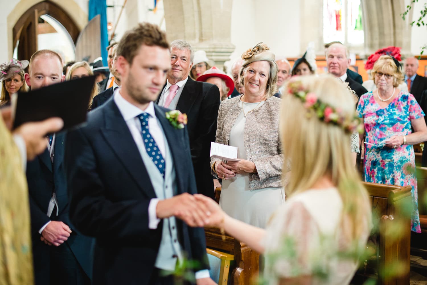 Dorset country wedding church ceremony