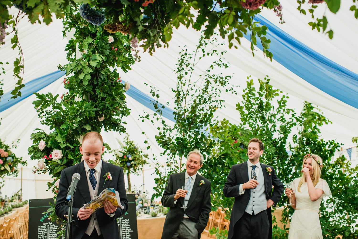 Dorset Country wedding speeches