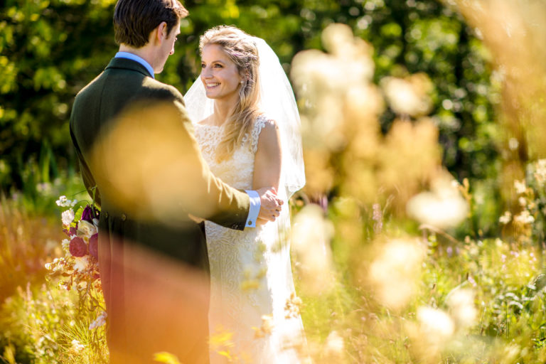 Sherborne Abbey Wedding Ceremony and Garden Marquee Celebrations