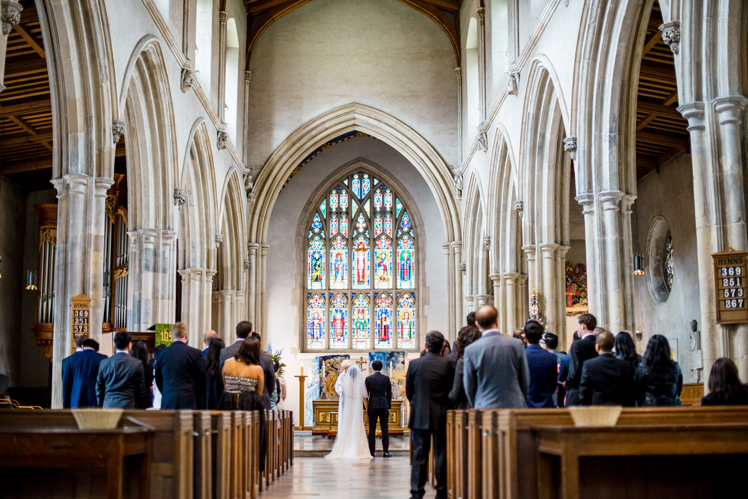 St Giles of Cripplegate Church wedding