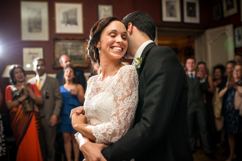 first dance in the Sandpit room at the Savile Club London