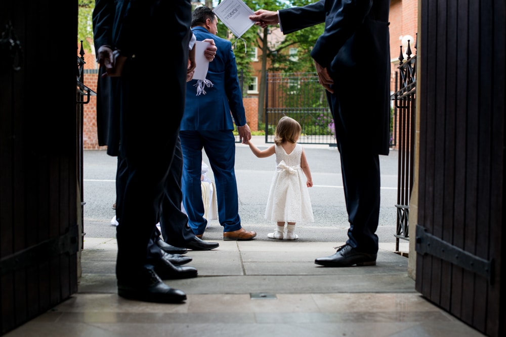 flowergirl at St Francis of Assisi