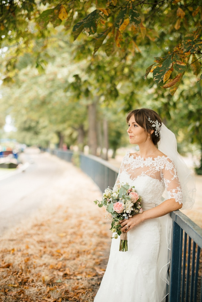 Bride in Victoria Park London
