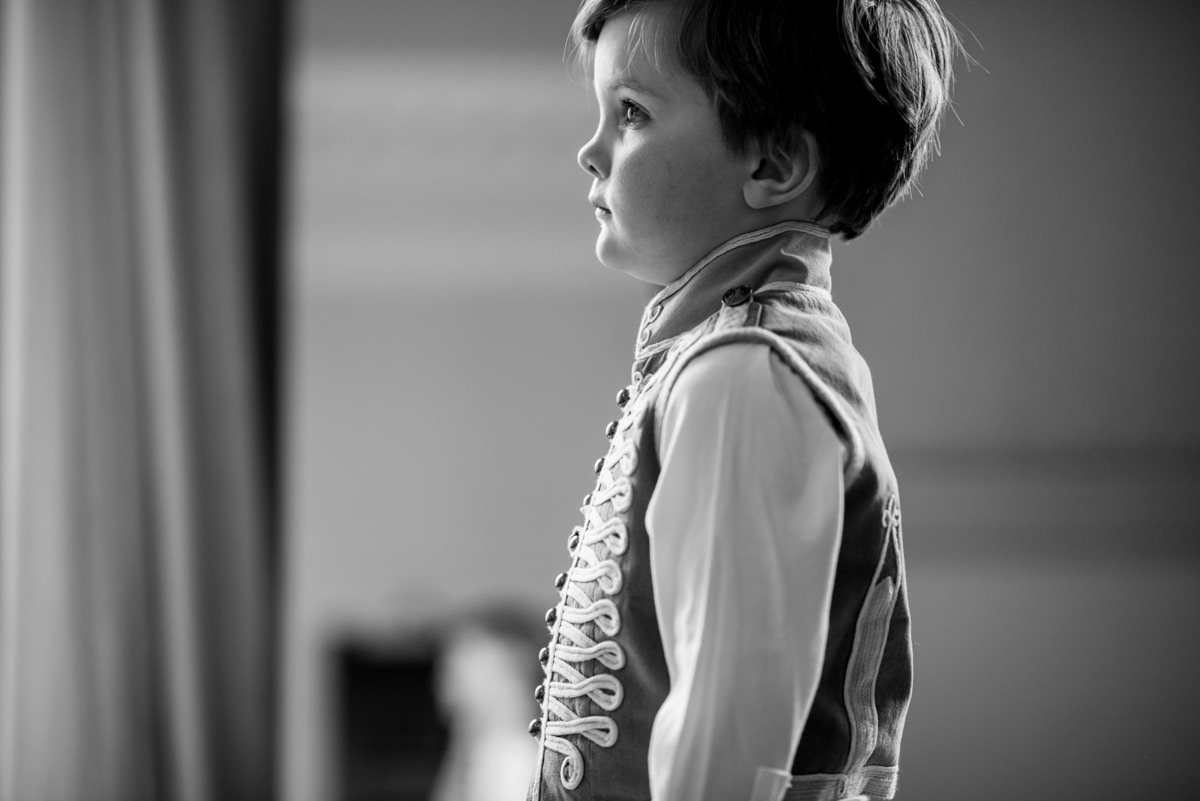 pageboy at wedding