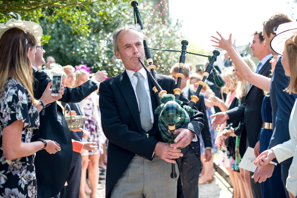 bagpipes at weddings