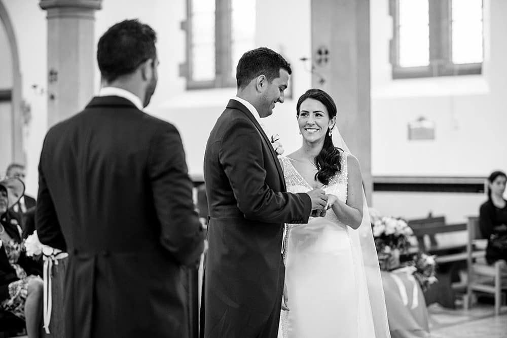 wedding ceremony, exchanging rings