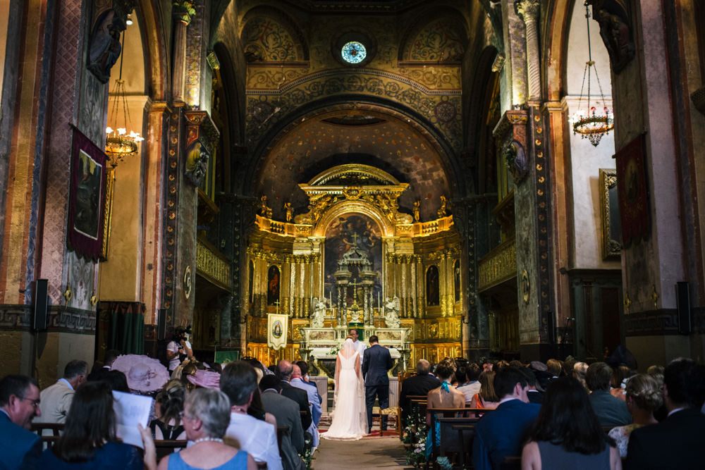 beautiful church wedding venue in France