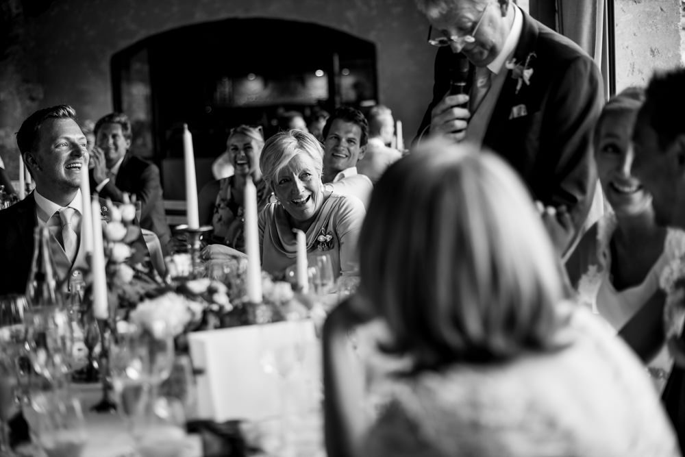 wedding speeches at Le Mas de La Rose France