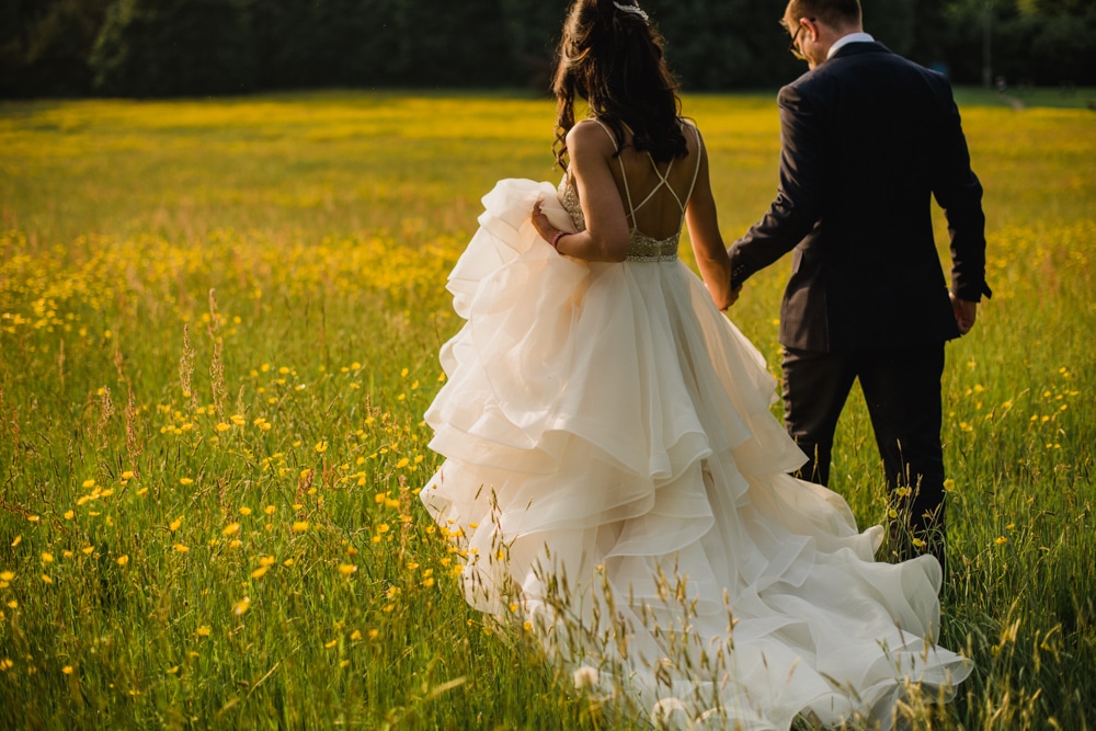 Bride in WTOO Kennedy Dress