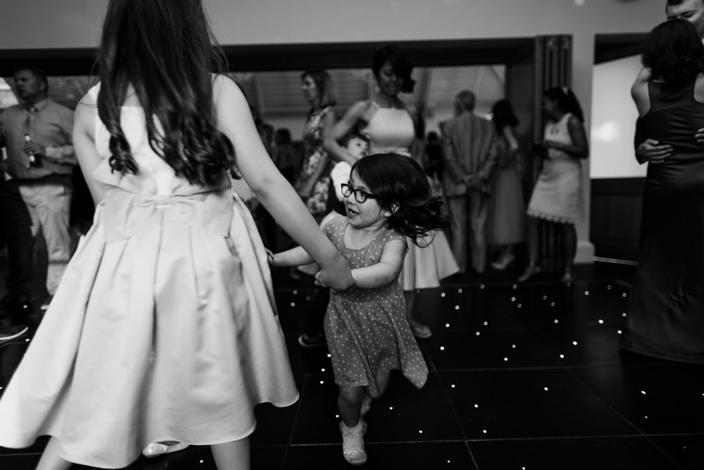 Kids on dance floor