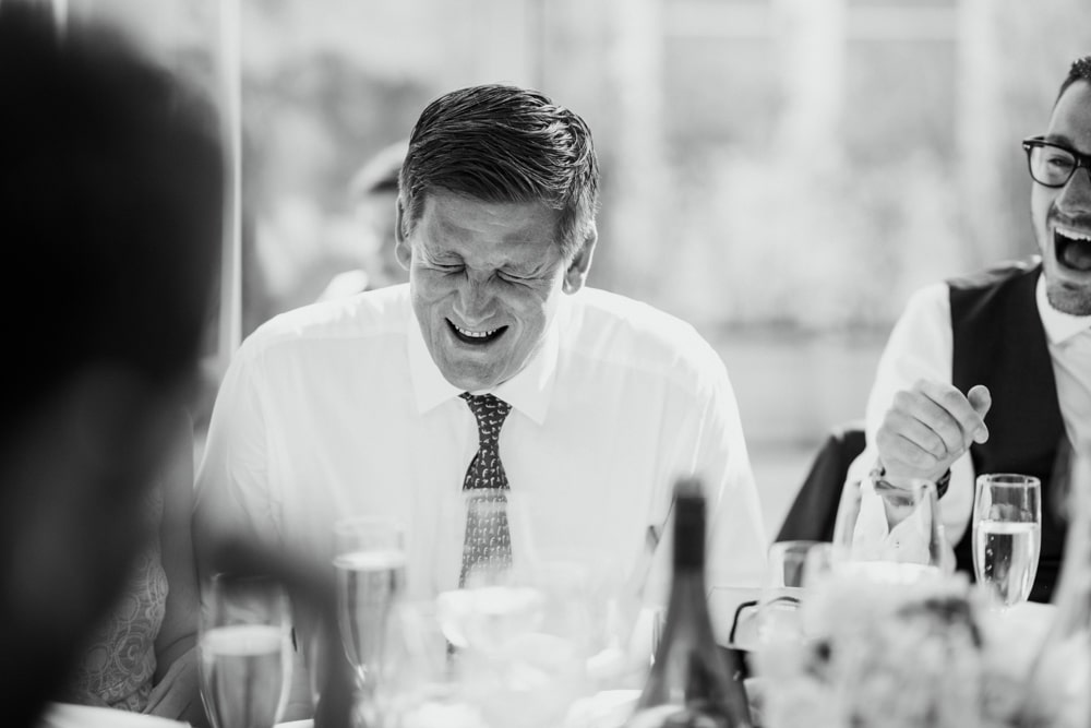 best man laughing