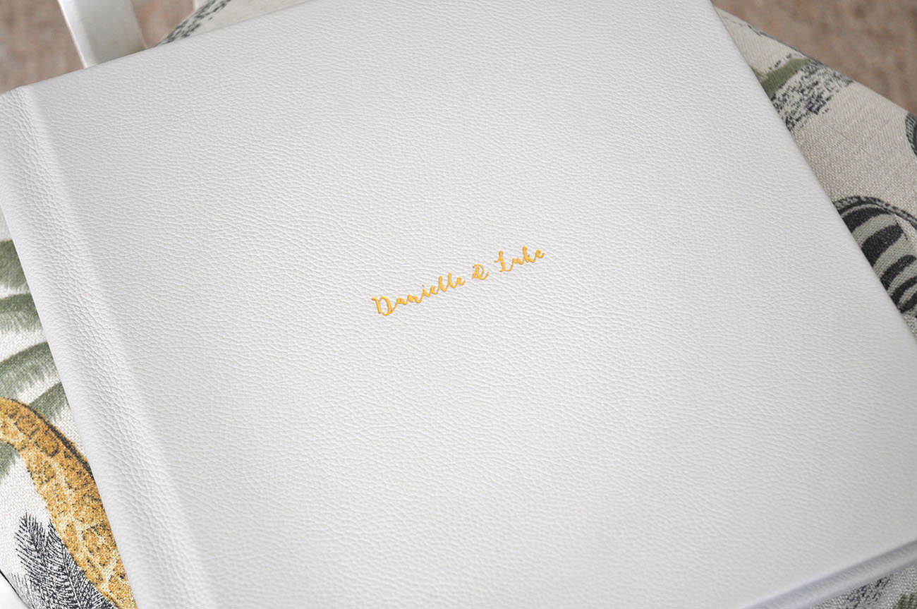 Fold foiling from Folio albums