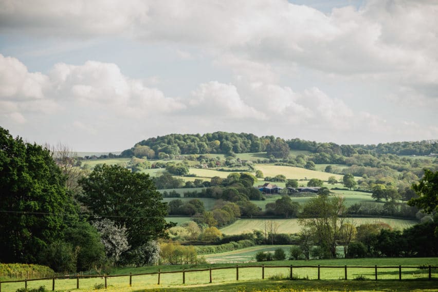 Countryside views at Hatch House