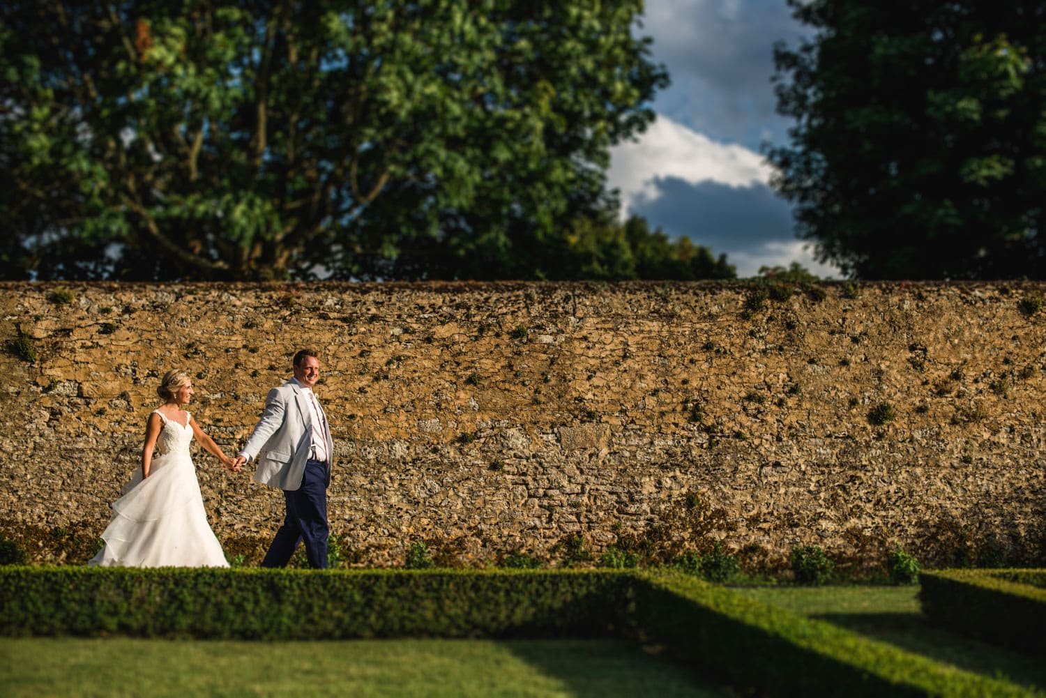 wedding portraits at Chateau de Lacoste