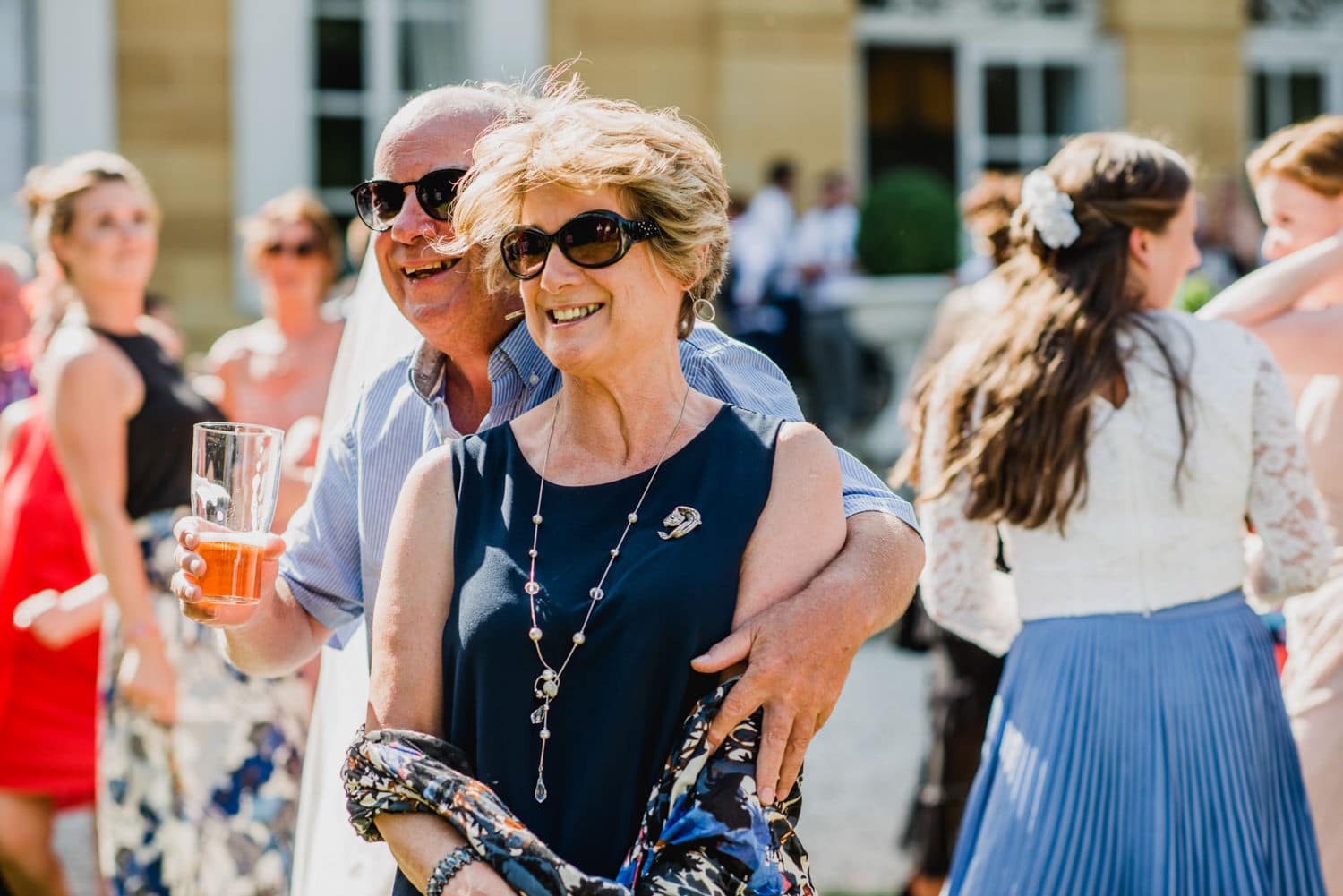 guests at Wedding in France