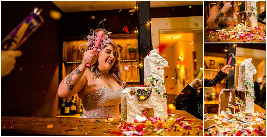 Maid of Gingerbread Alternative Wedding Cakes