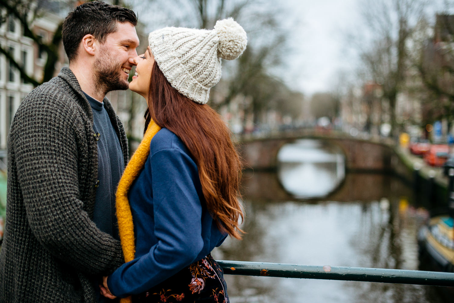 couple shoot in Amsterdam