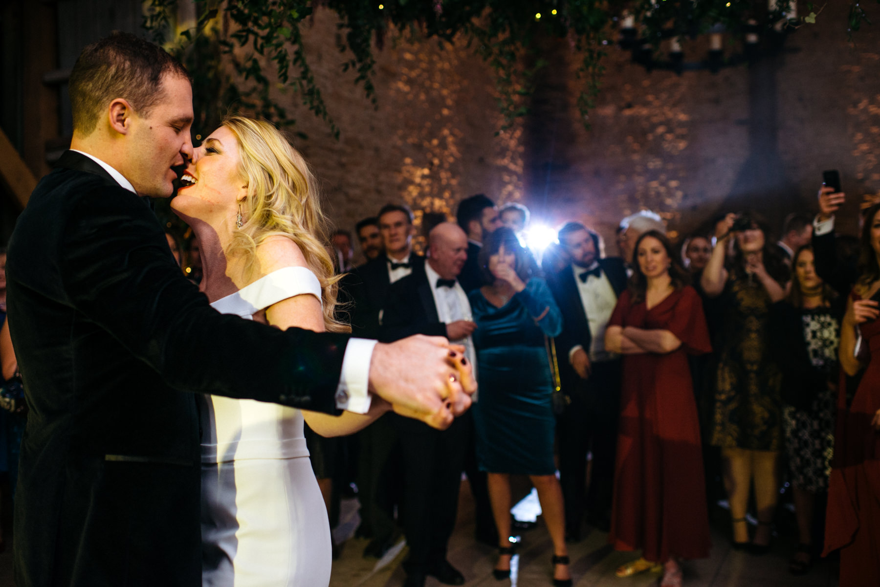 first dance at Stone Barn Cotswolds