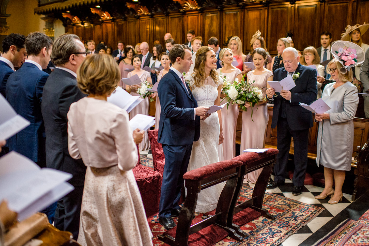 The Brompton Oratory wedding ceremony