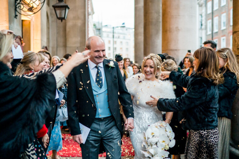 Christmas Wedding at Claridges Hotel