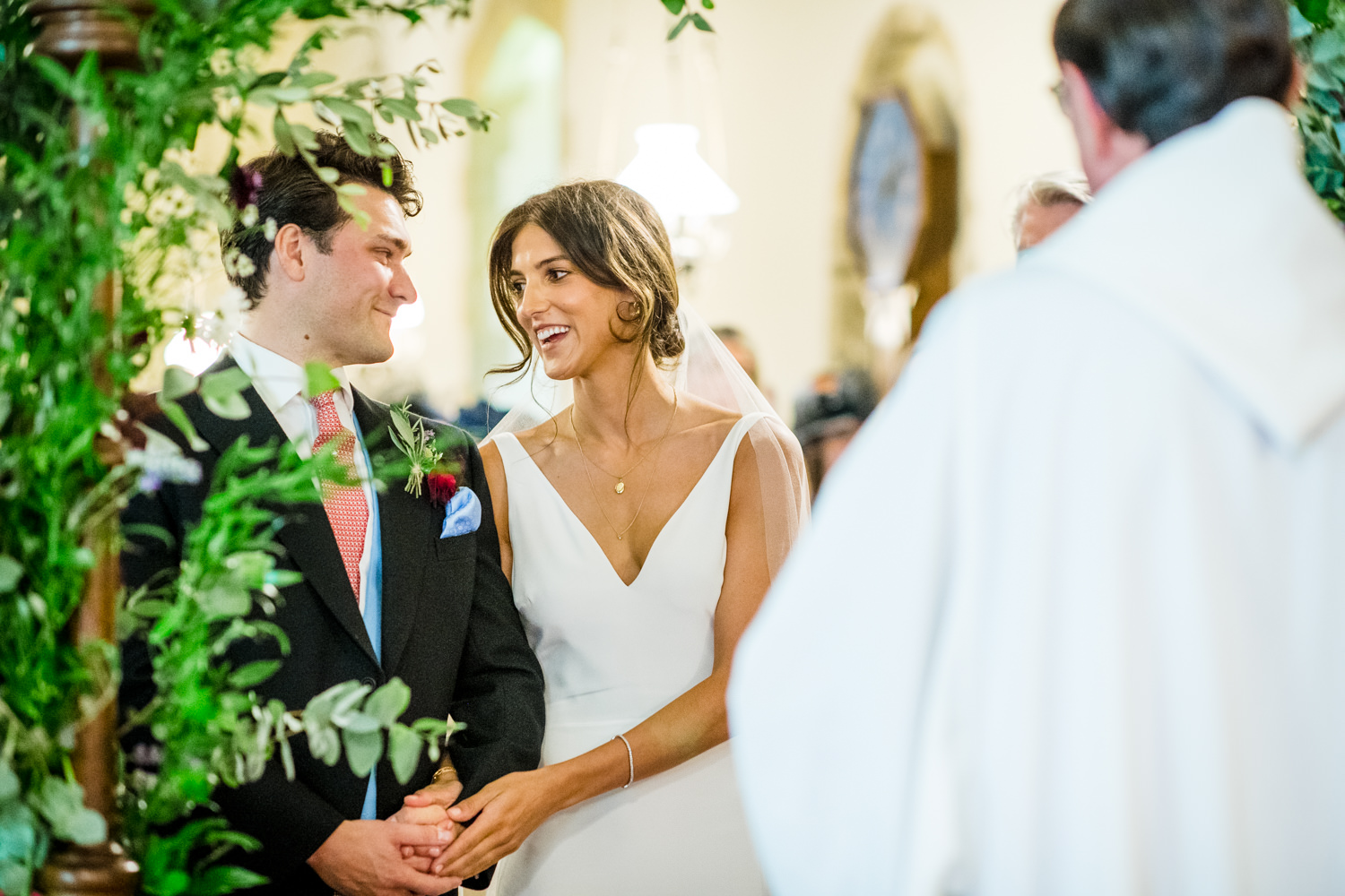 St Laurence Church Lurgashall wedding ceremony