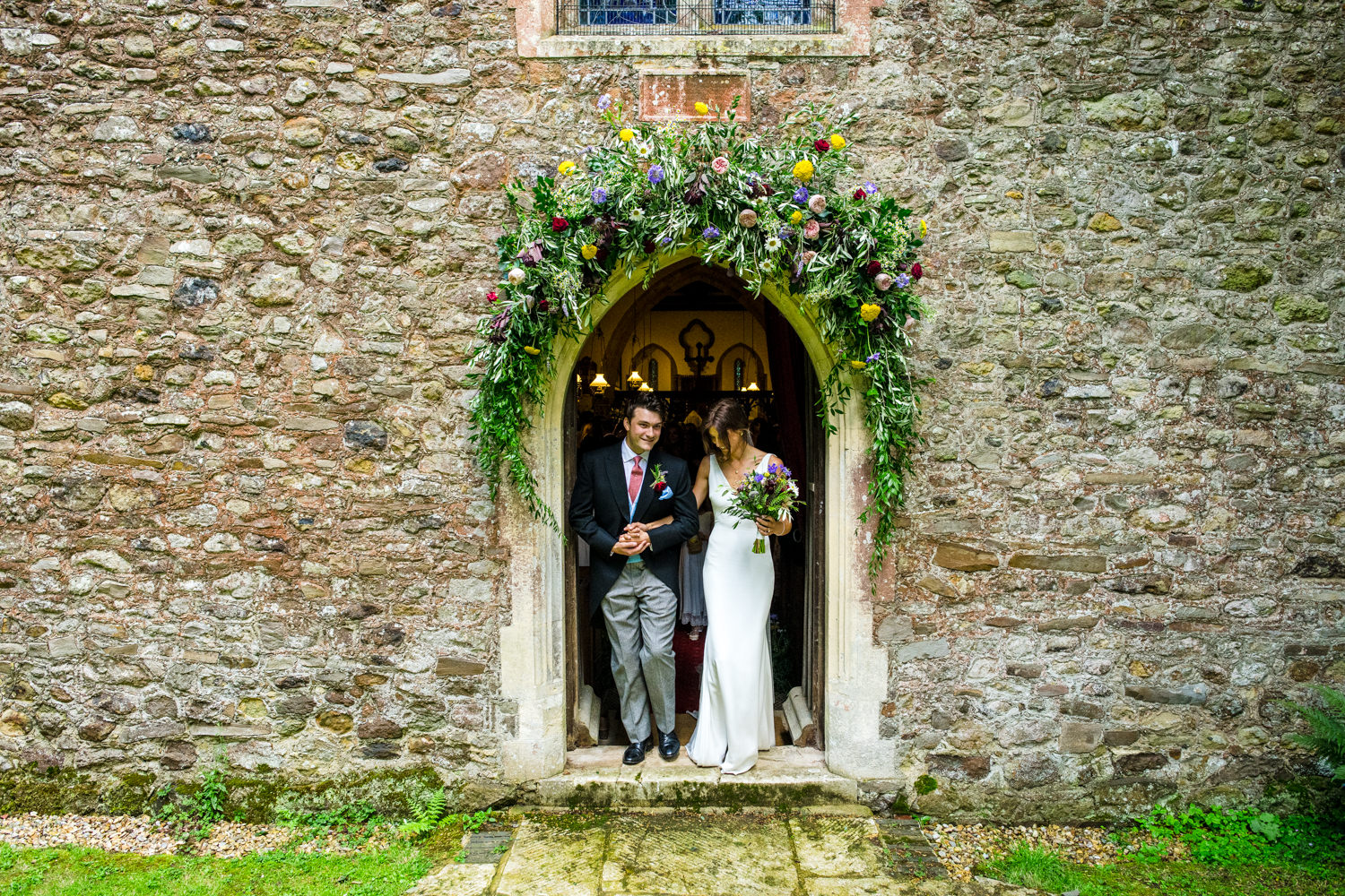 St Laurence Church Lurgashall wedding ceremony