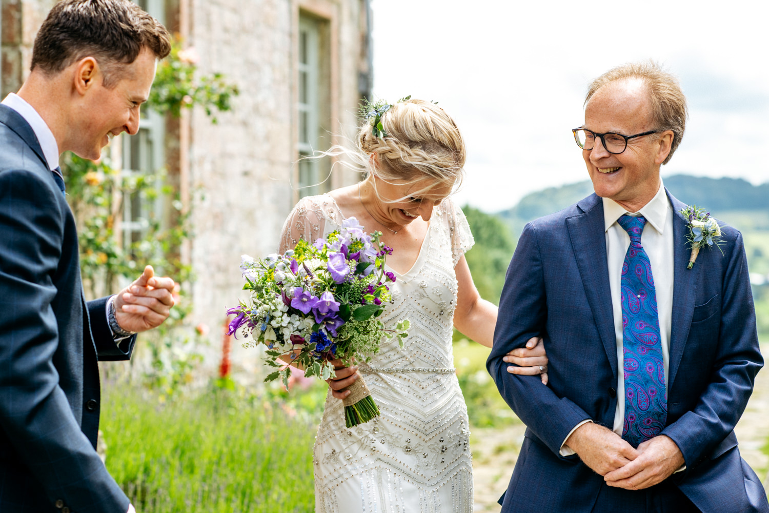 Outdoor Wedding Ceremony at Hatch House