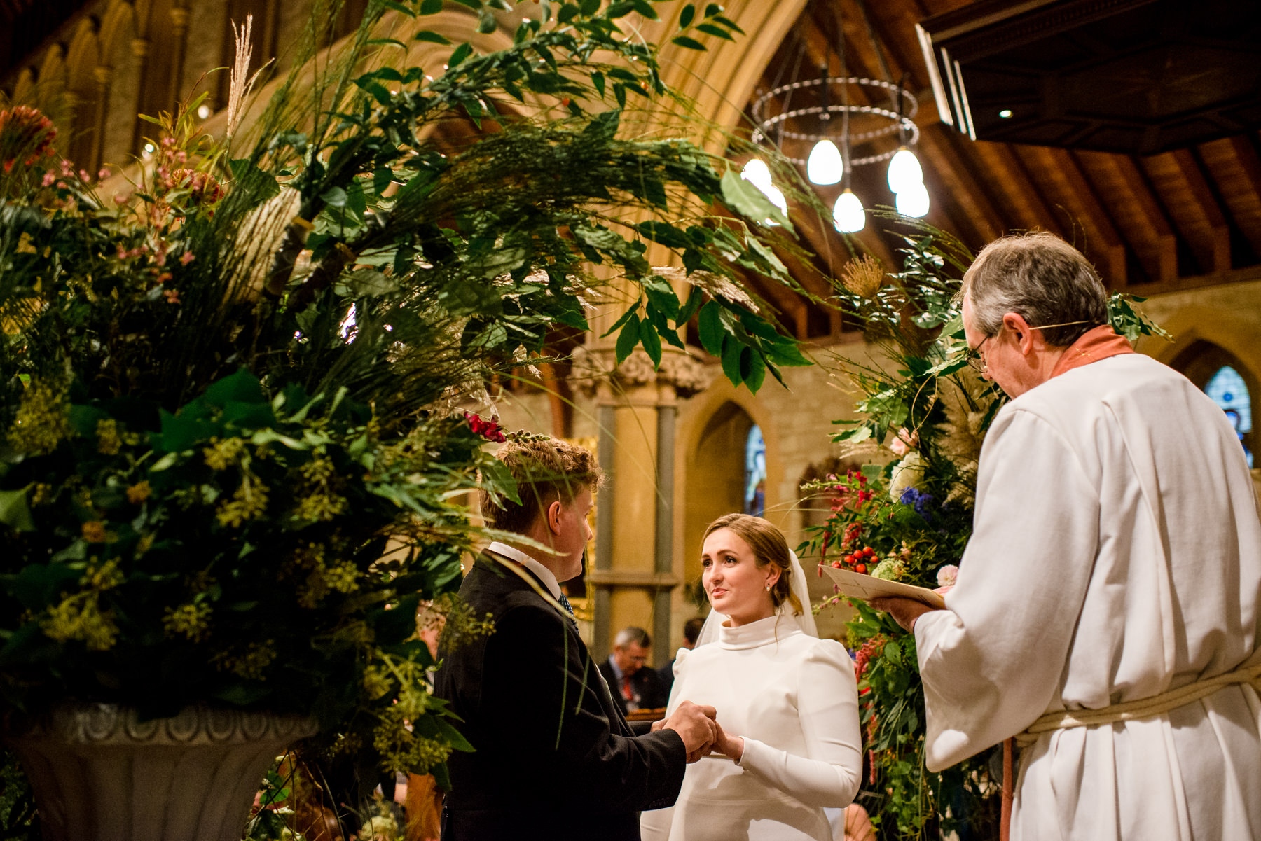st mary kippington church Sevenoaks kent wedding ceremony